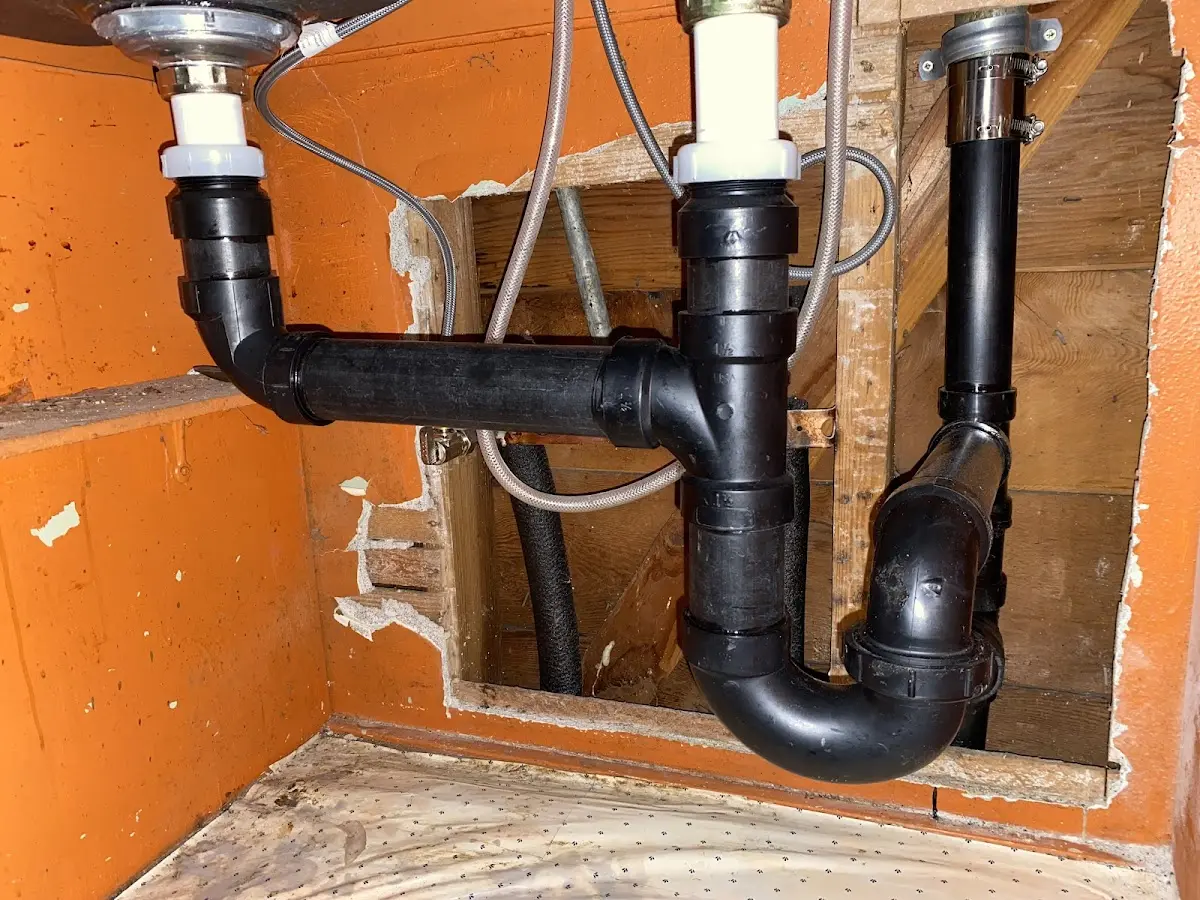 Professional Repiping Services equipment and tools on the job in Watertown
